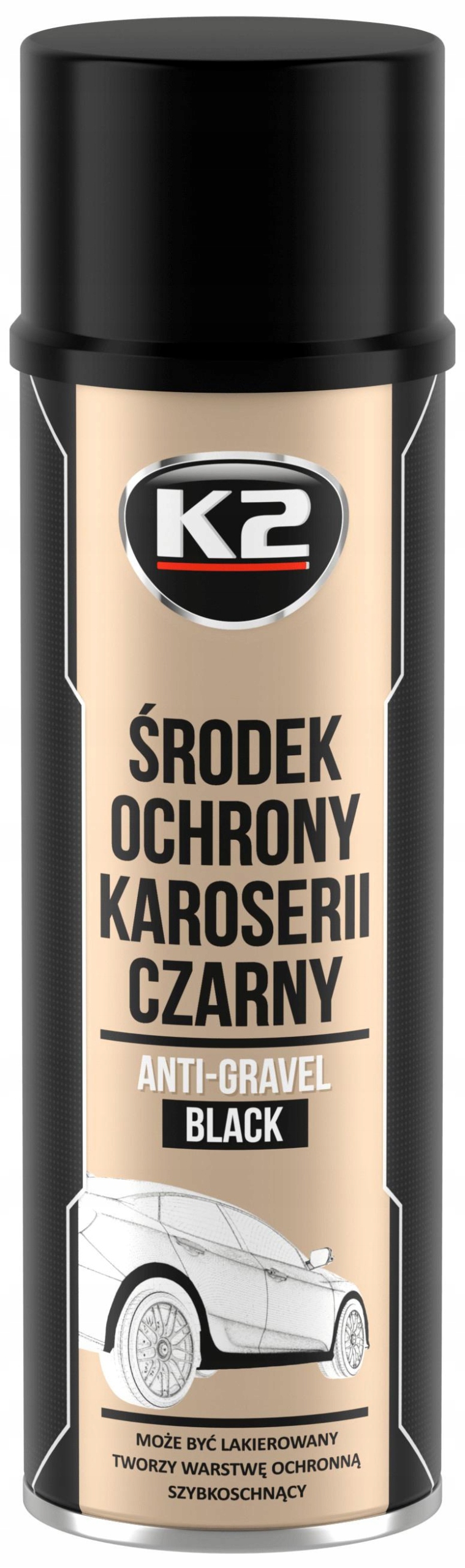

K2 Środek Do Ochrony Karoserii Czarny 500 ml