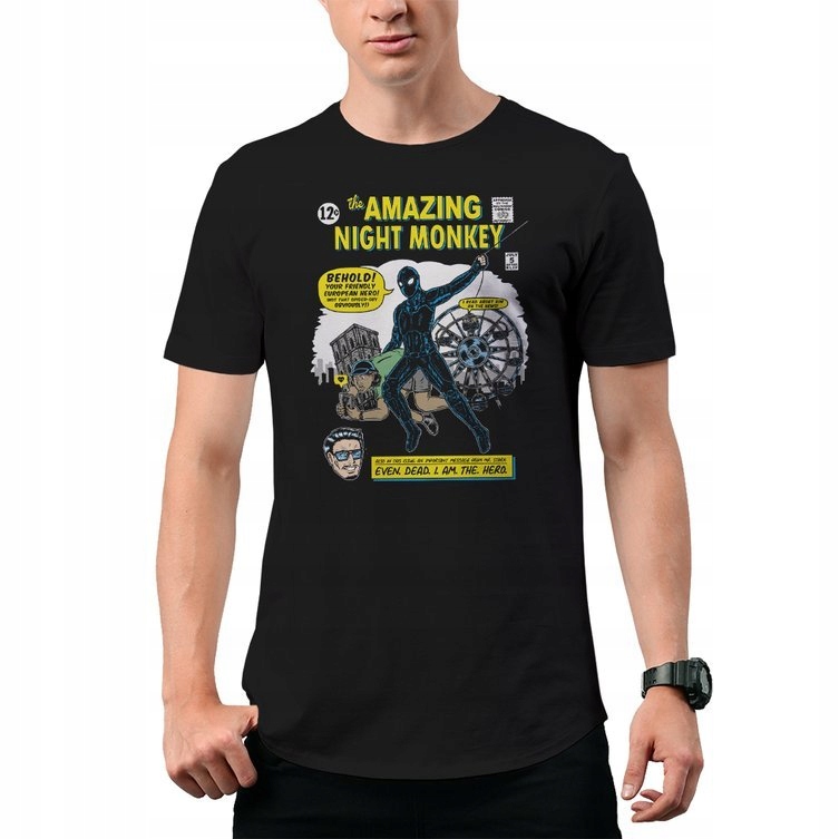 

Koszulka T-Shirt Amazing Night Monkey Spider Man M