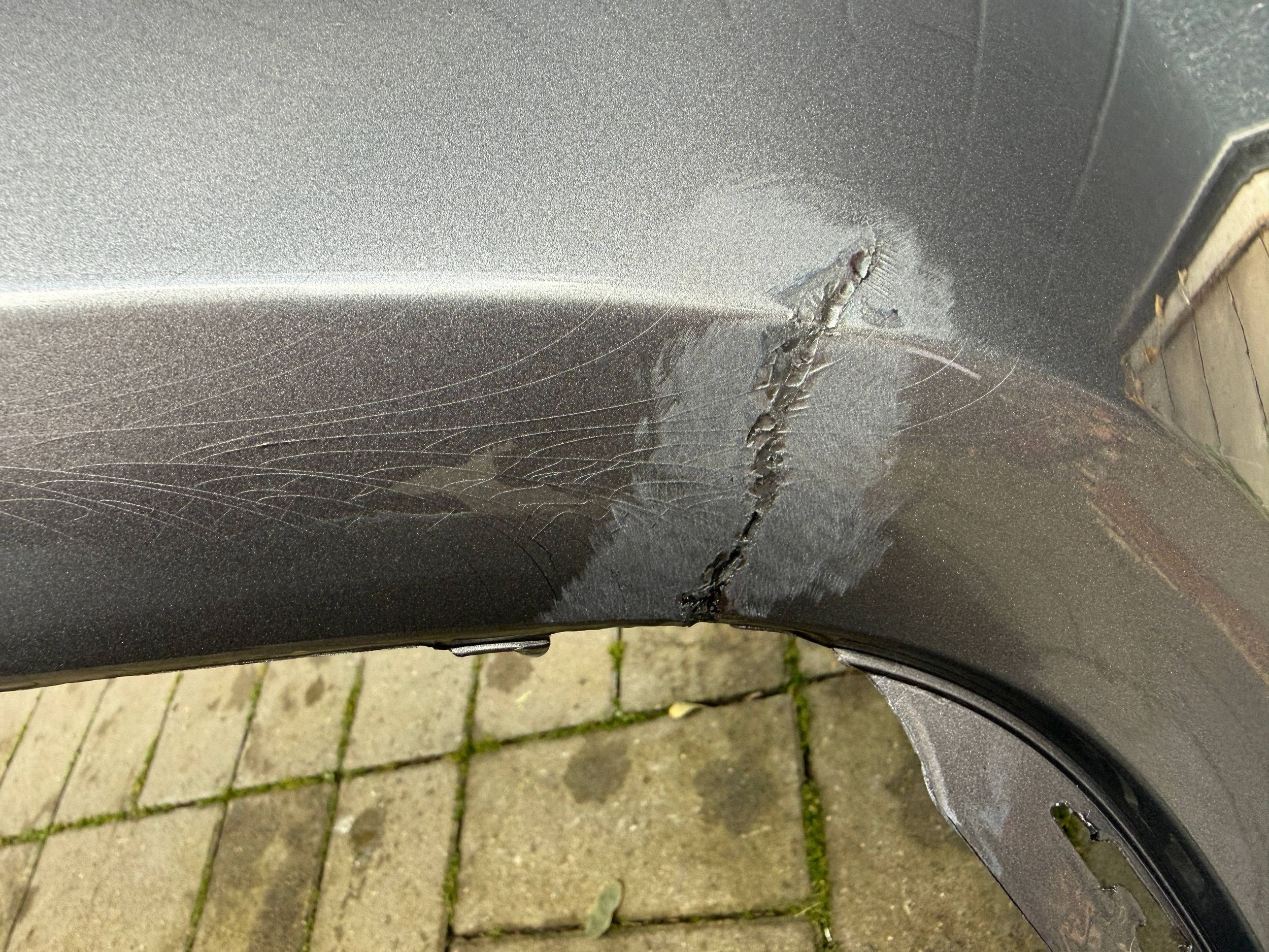 Mercedes B 246 11- lökhárító eleje első