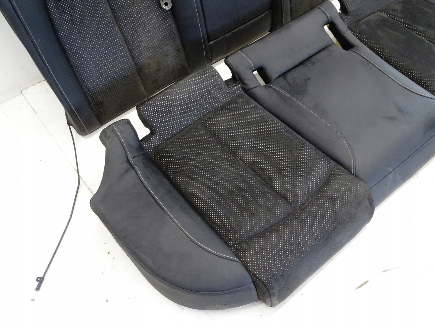 Sitz heck hinten OPARCIE Sitz AUDI A6 C7 LIFT Halbleder