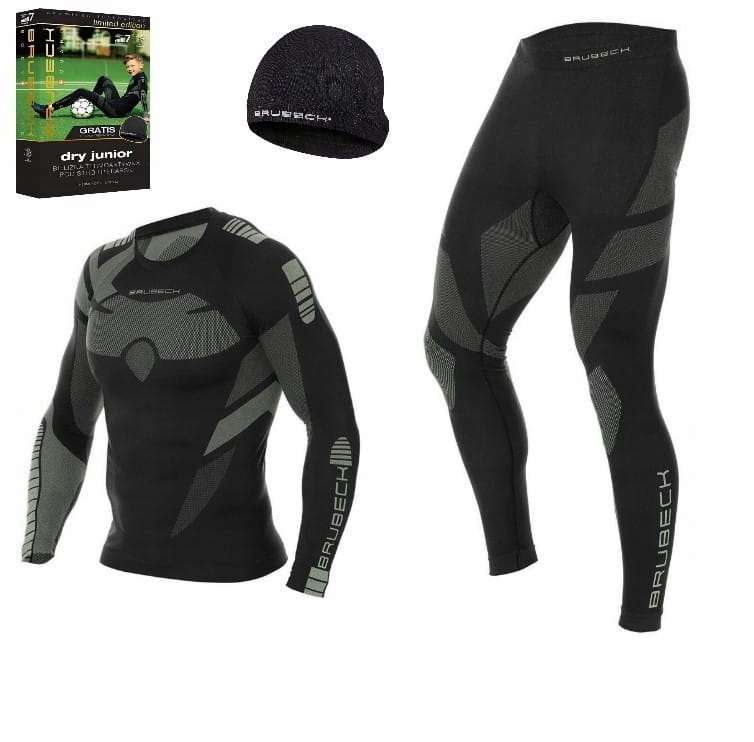 Bielizna termoaktywna Brubeck Dry chłopięca 140-146