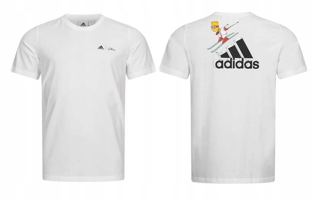 

2604 Koszulka Adidas Męska T-shirt Simpsons L