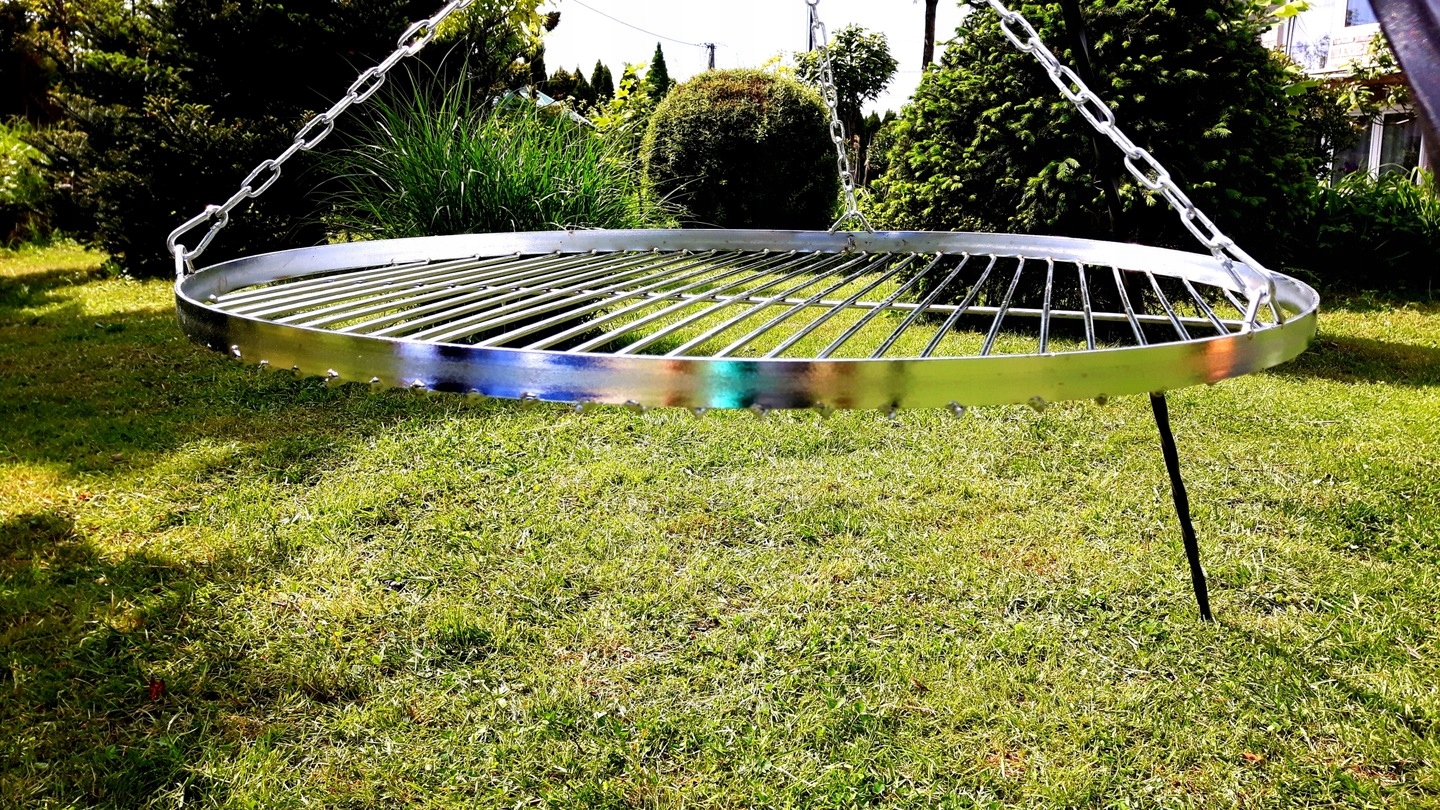 RUSZT CHROMOWANY DO GRILLA OKRĄGŁY WISZĄCY FI-80cm Kod producenta R-80