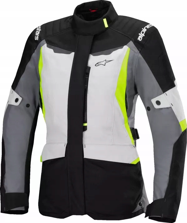 Dámska textilná bunda Alpinestars Stella ST-1 Wp gray/black/yel XXL