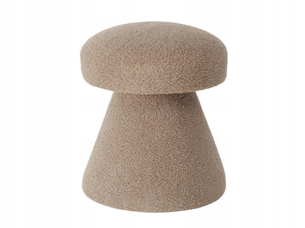 Taburet Tolin, výška 44 cm, béžový