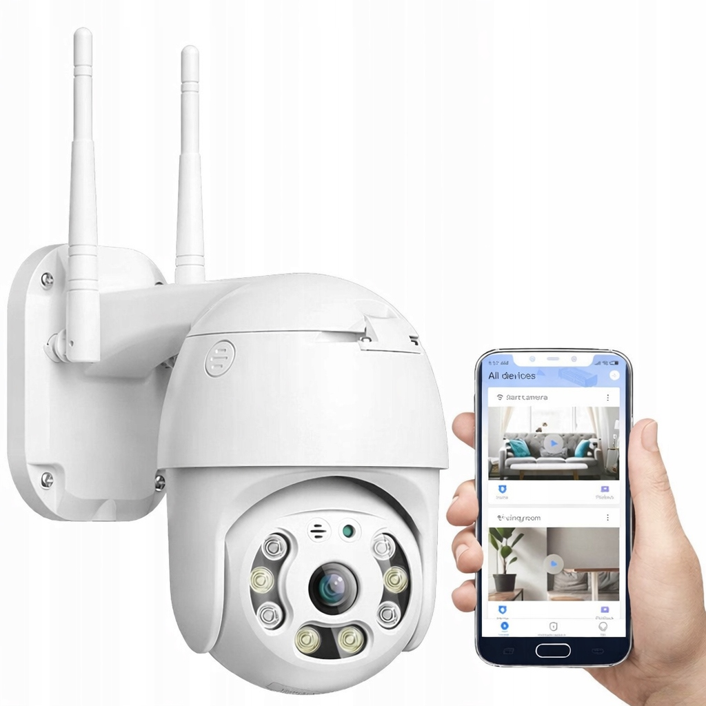 Bezdrátová kamera Smart WiFi 360 °