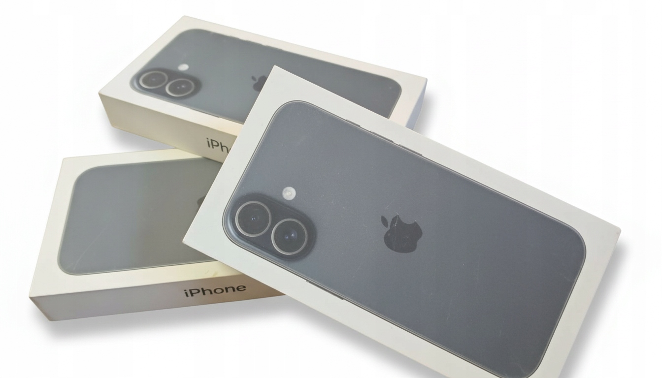 ORYGINALNE Pudełko iPhone 17 BLACK A3520 CZARNY