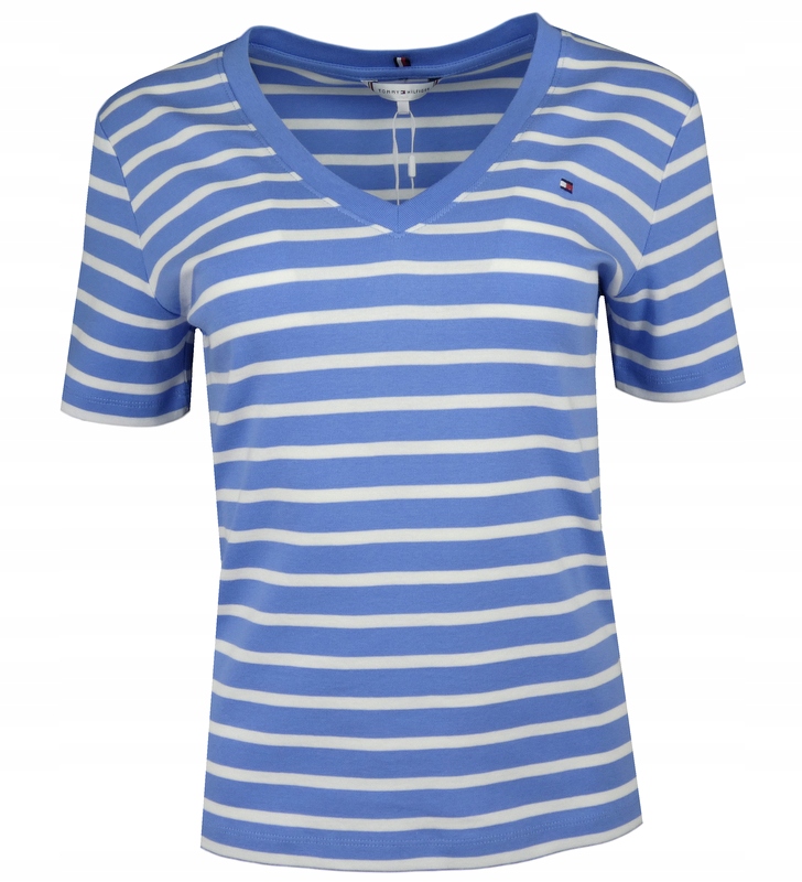 Tommy Hilfiger dámské tričko, Slim, pruhy, M