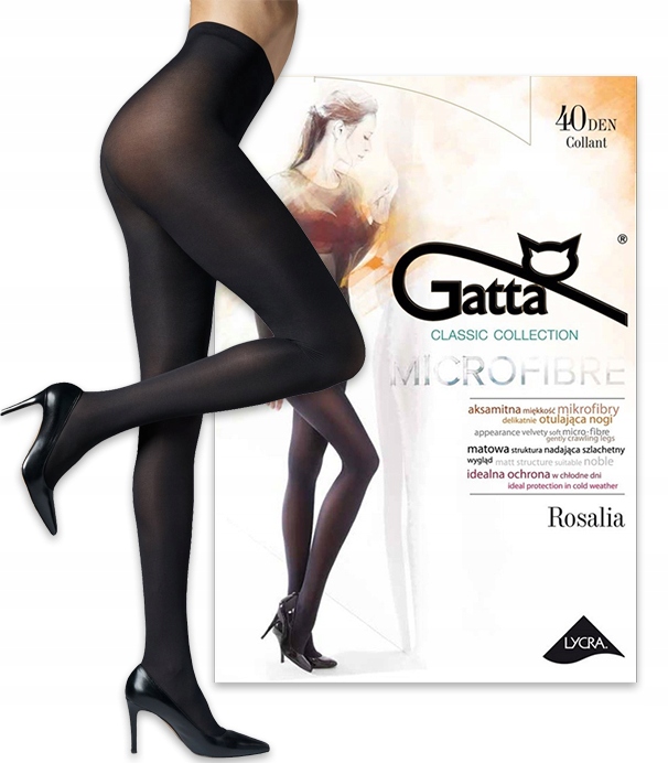 GATTA rajstopy ROSALIA 40den - WIELE KOLORÓW - r3