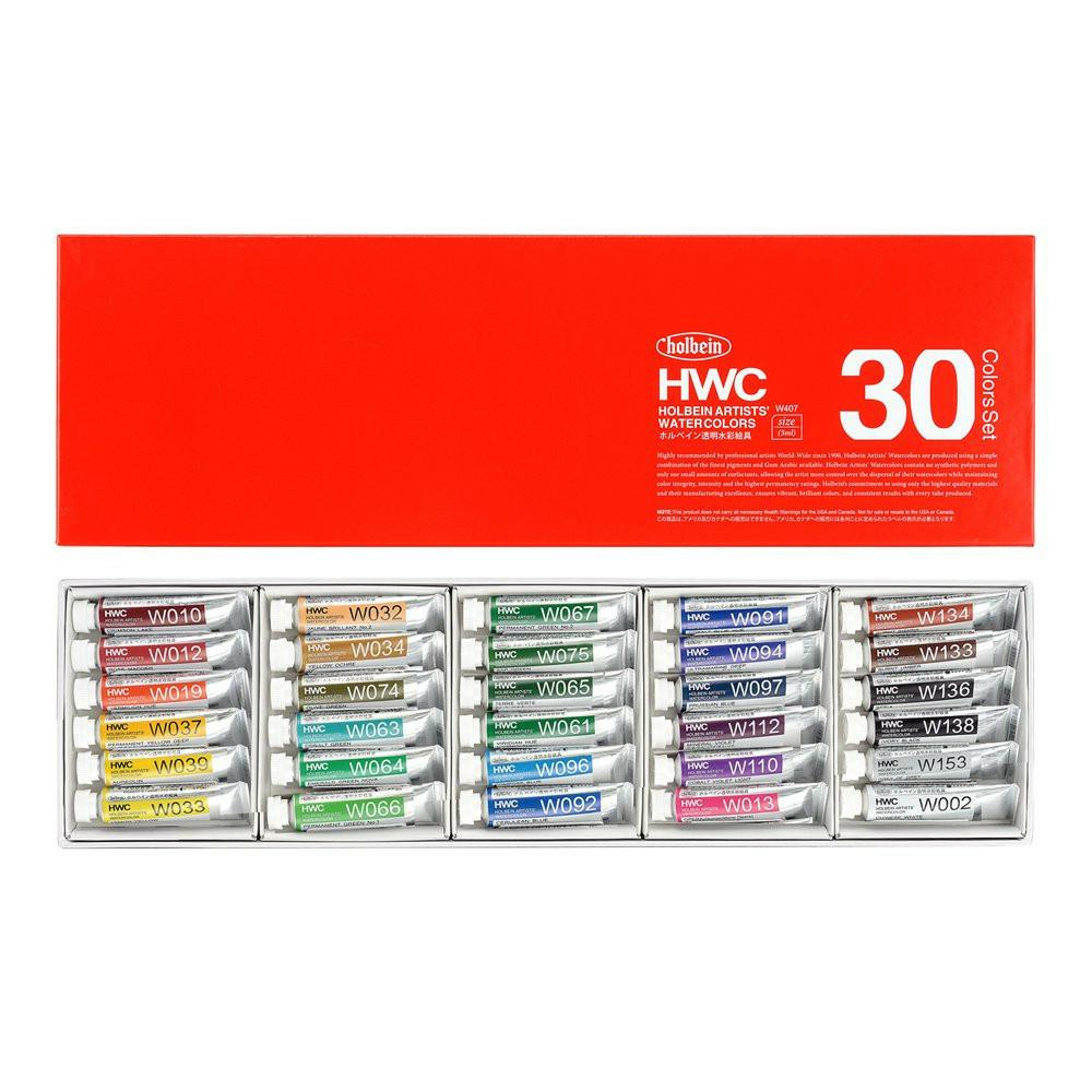 Sada barev Hwc Watercolors Holbein Artists 30k W407