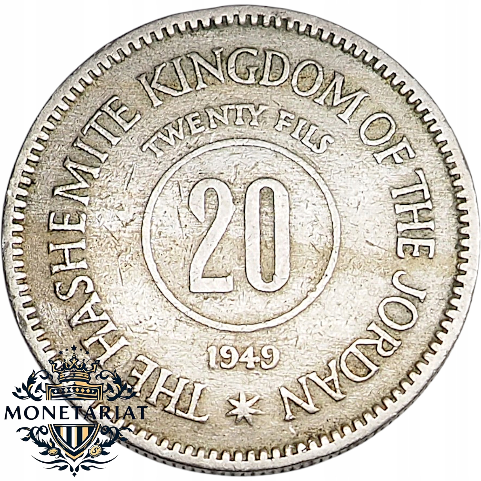 20 FILSÓW 1949 JORDANIA