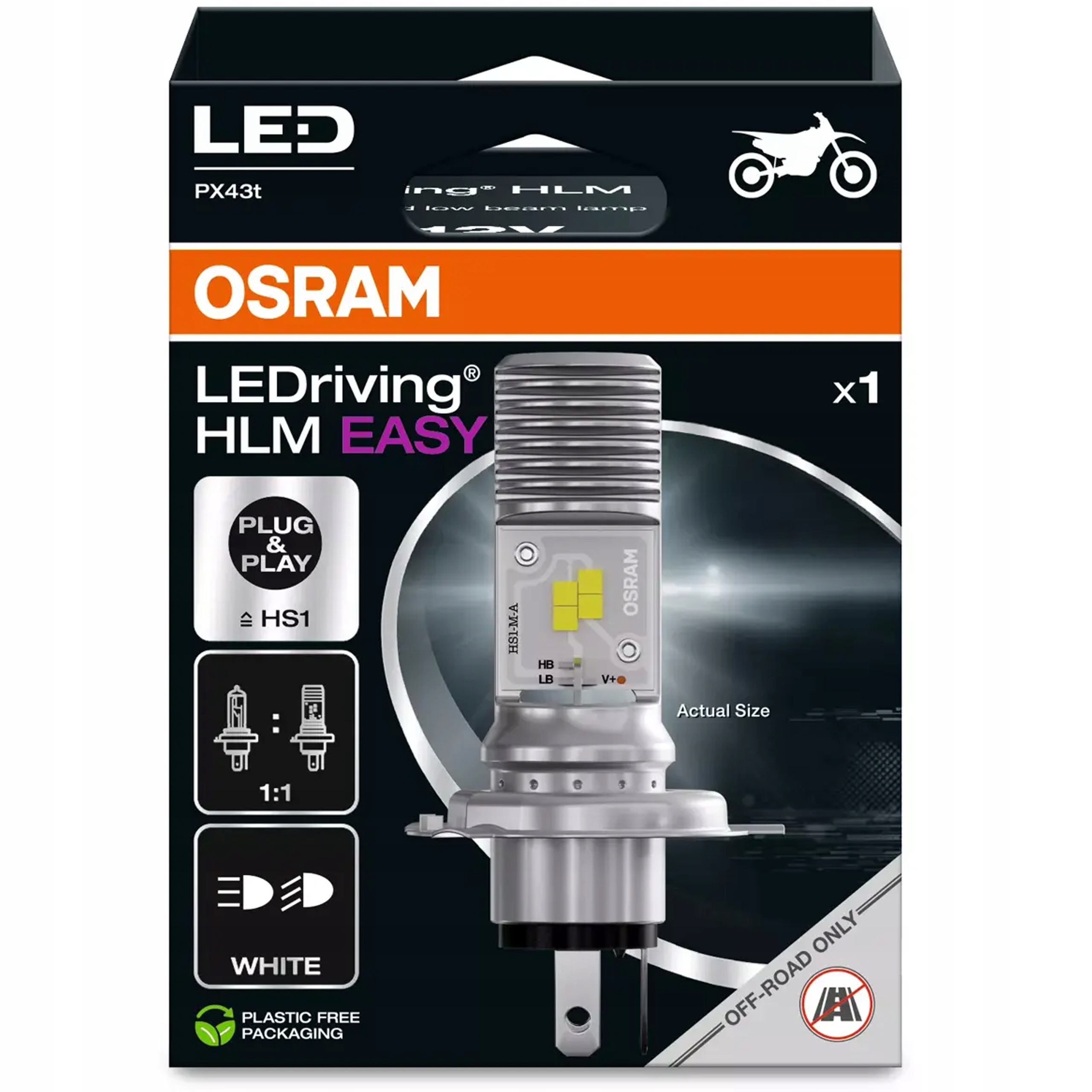 Osram Motyková žiarovka HS1 Led Led Hlm Easy 6000K