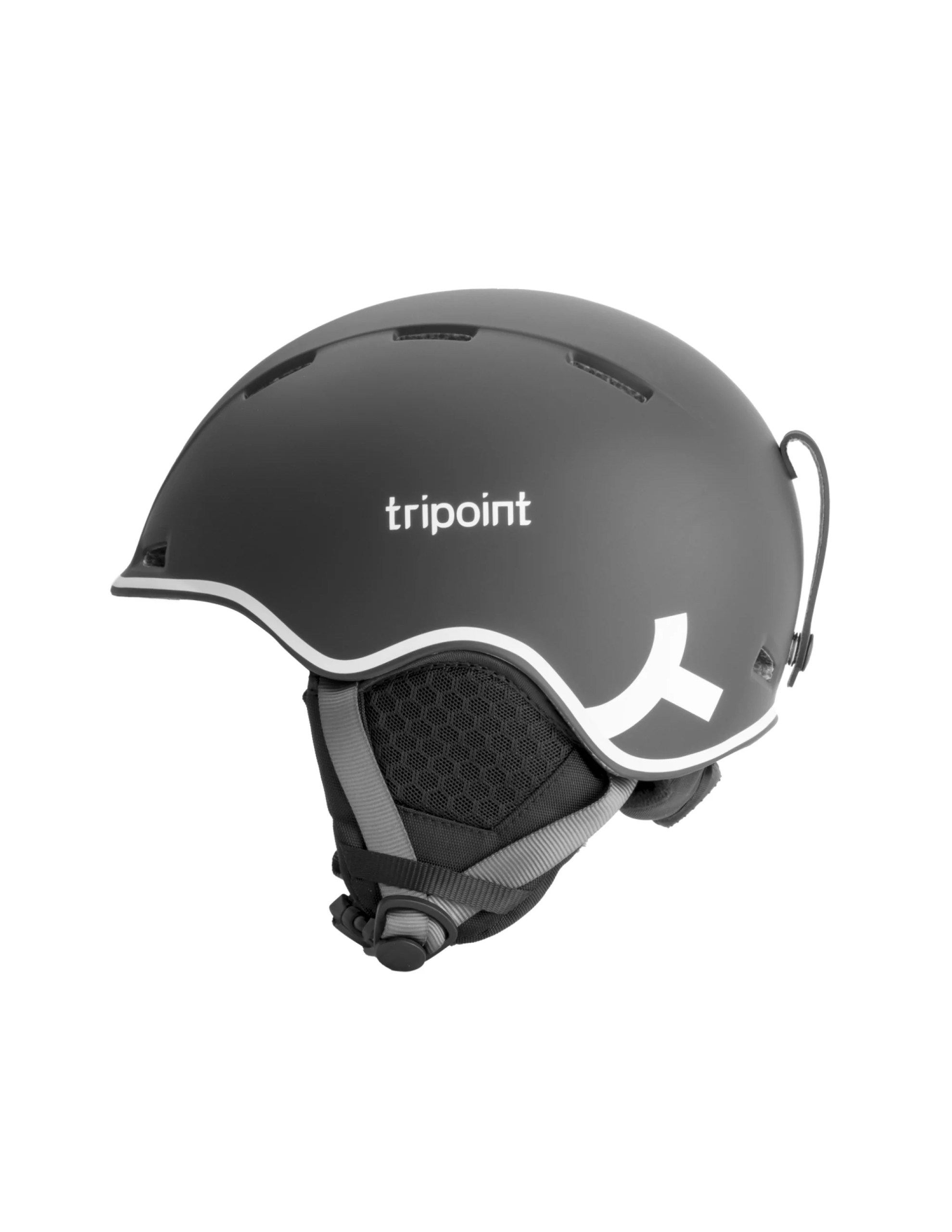 Kask narciarski dziecięcy Tripoint Constance Czarny S