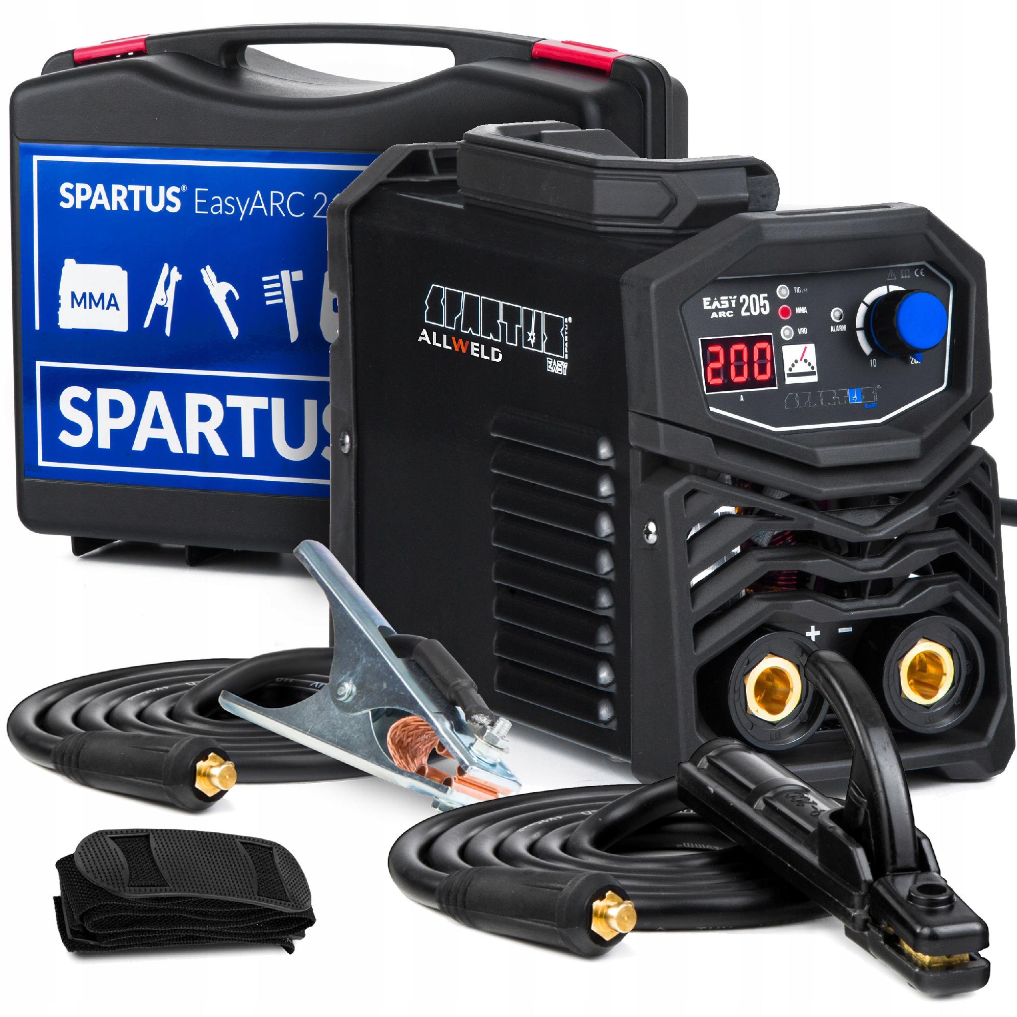 Invertorová Svářečka Spartus Easy Arc 205 Mma Tig DC Lift 230V 200A Igbt