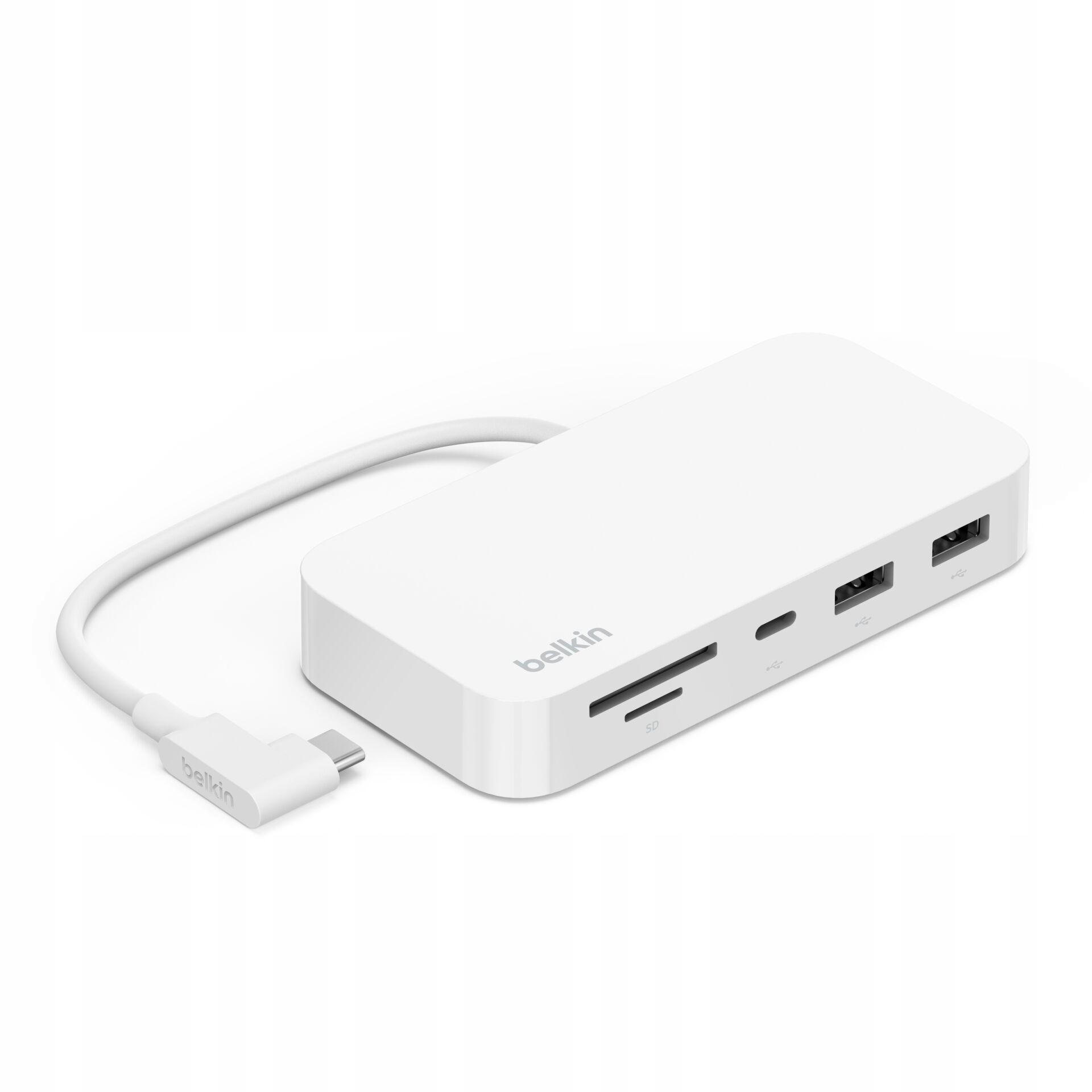 Belkin Connect Usb-c 6-in-1 Multiport-Hub+ Holder INC011btWH