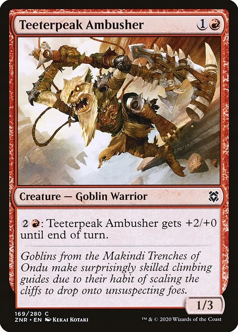 MtG: Teeterpeak Ambusher (znr)