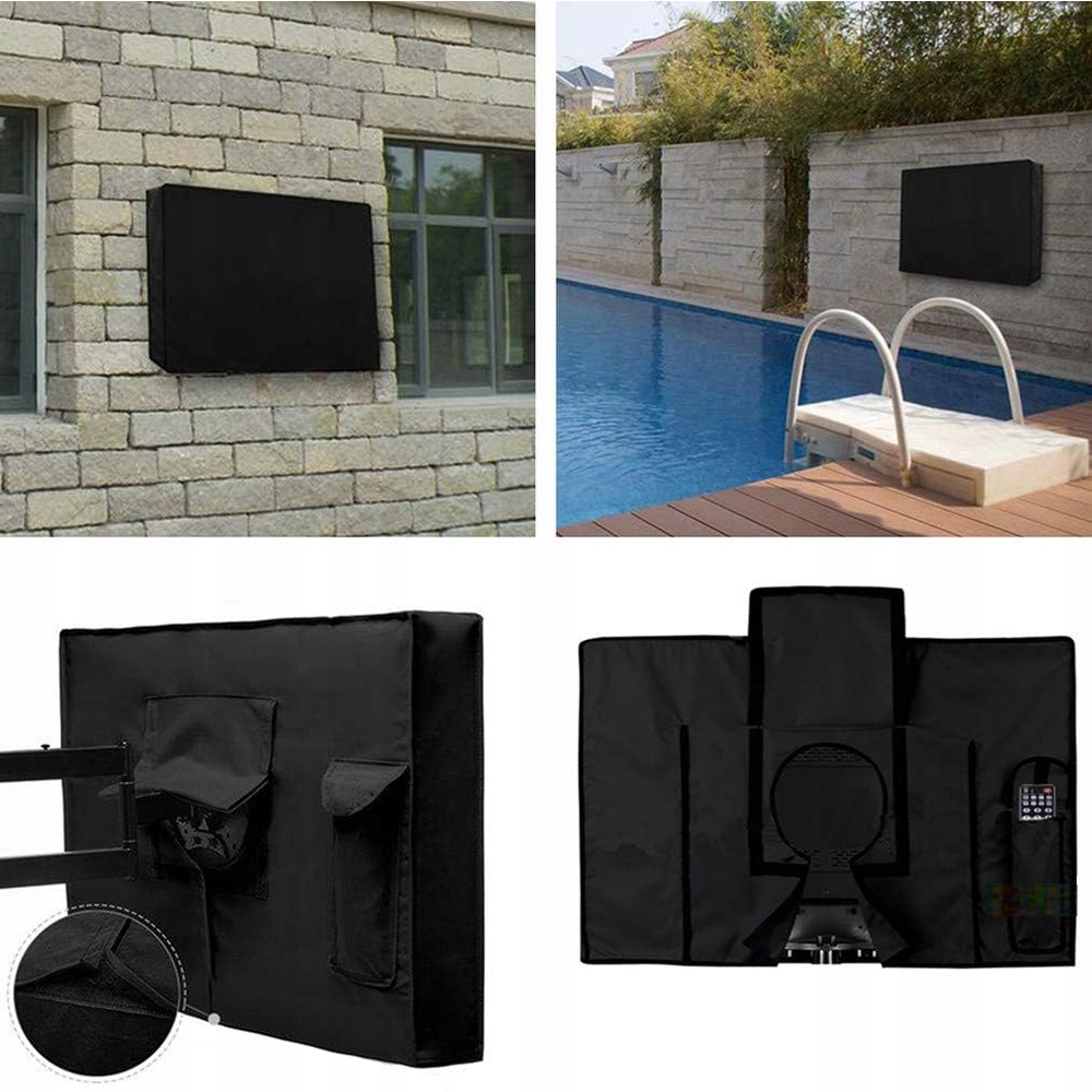 CZARNE ETUI POKROWIEC OSŁONA NA TELEWIZOR ANTYKURZOWY NA REMONT 30-32''CALE Rodzaj inne