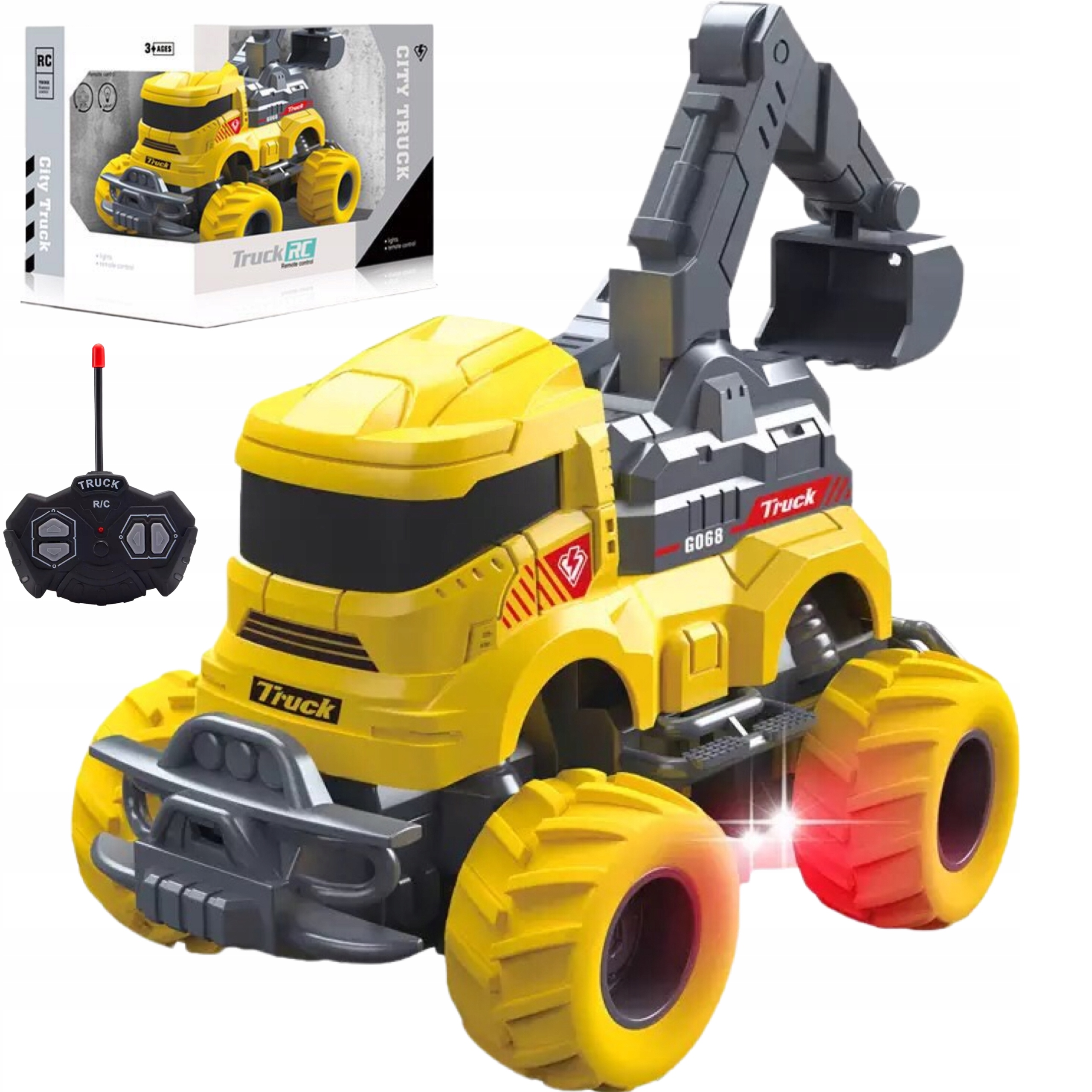 

Mini Koparka Rc Auto Samochód Zdalnie Sterowany