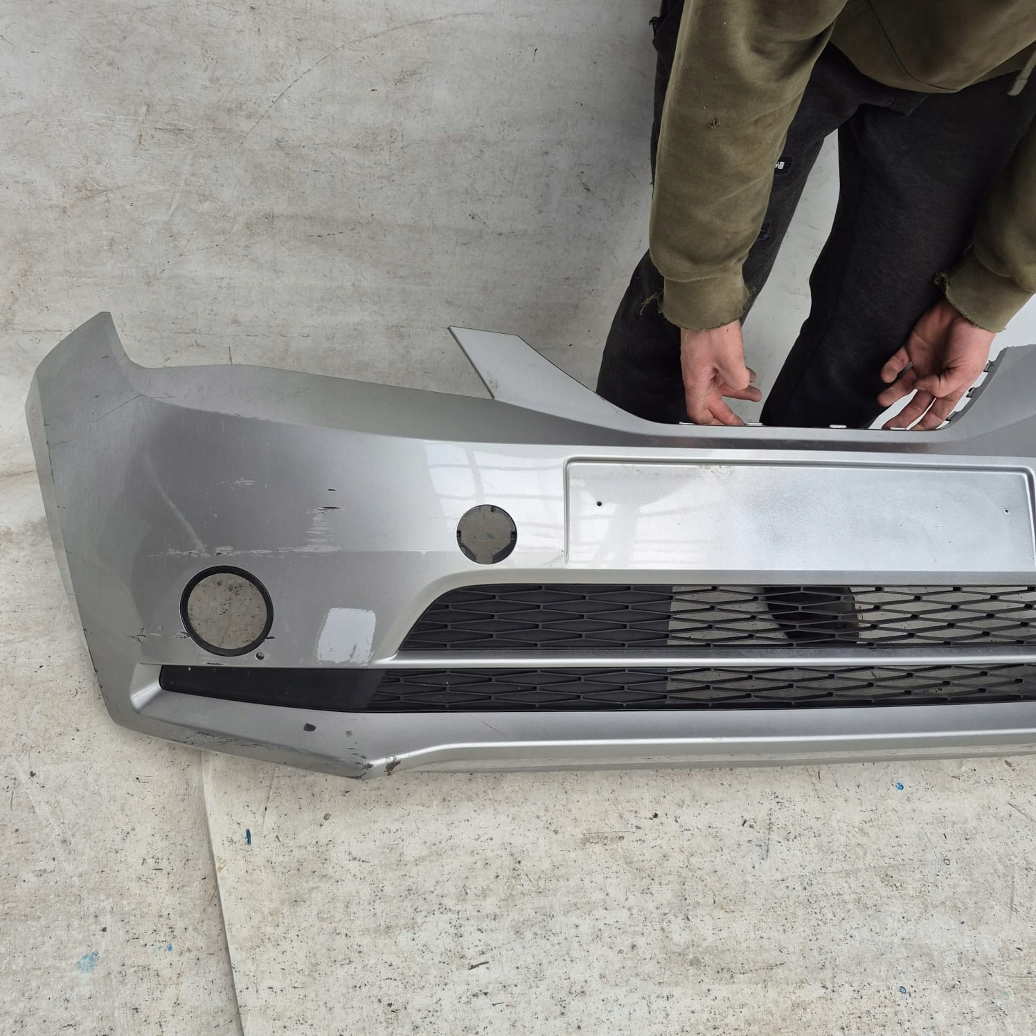SEAT MII 11-19 bumper front front
