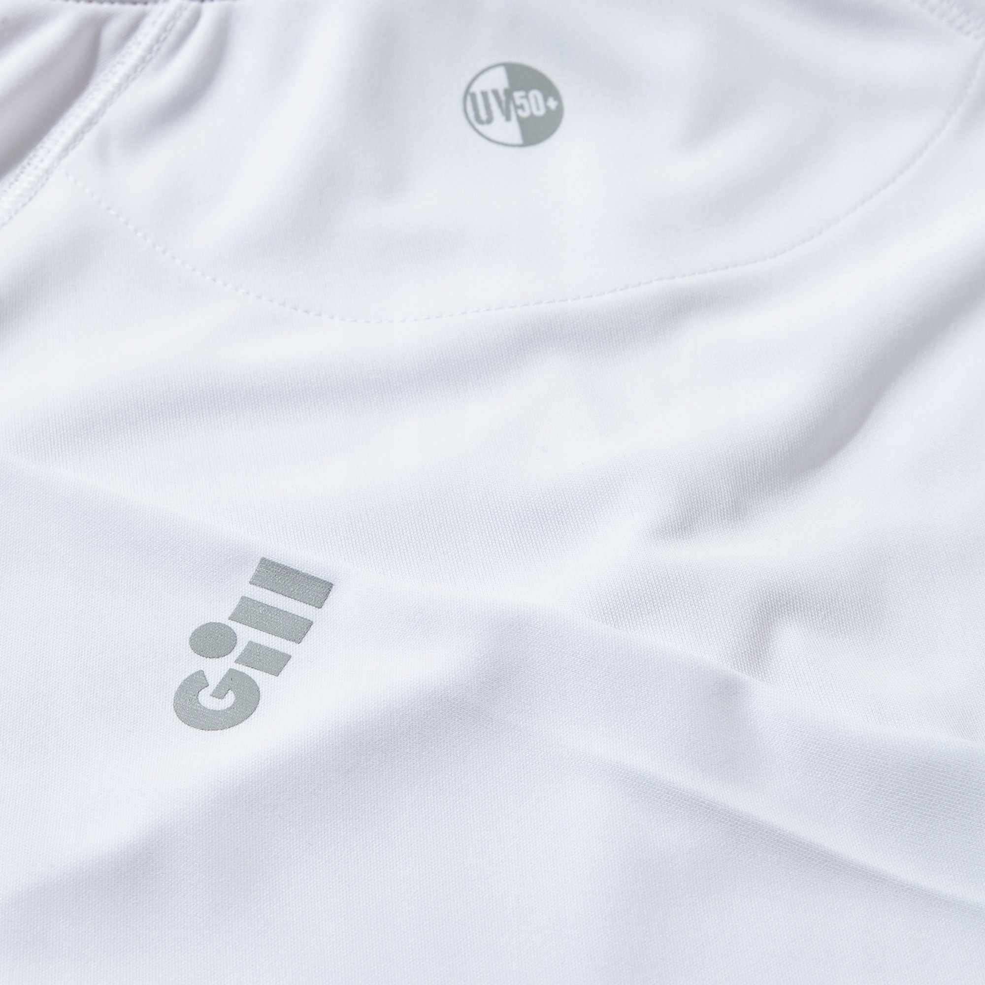 KOSZULKA UV TEC DŁUGI RĘKAW DAMSKA BIAŁA 12 dla załogi żeglarskiej Rozmiar 38