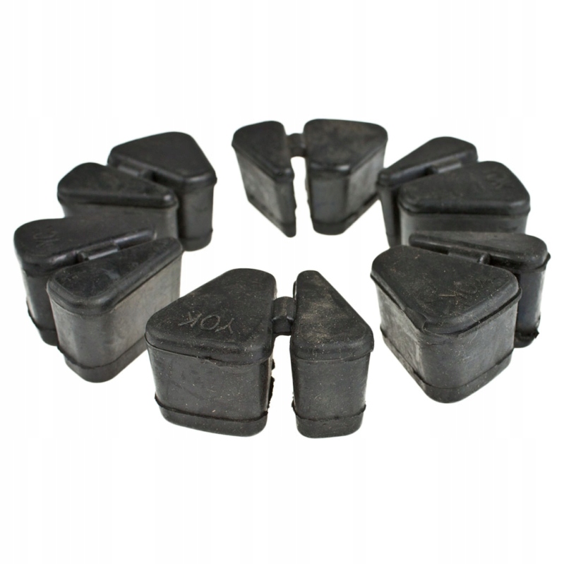 Gumy do koła zabieraka zębatki Romet Division 125 - komplet 6 sztuk ORG Stan opakowania oryginalne