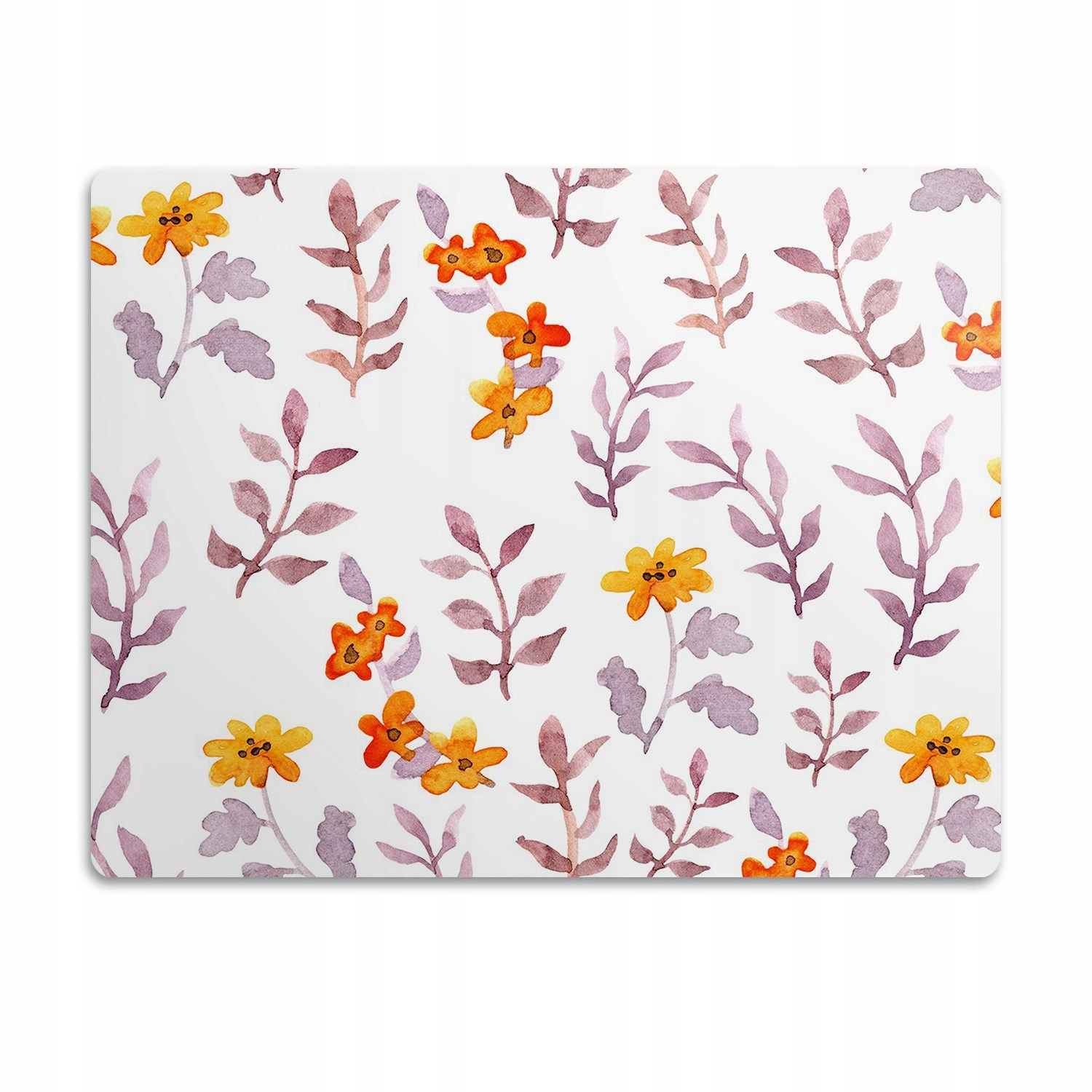 Levně Ochranná podložka pod misku Malované květiny 60x40 cm