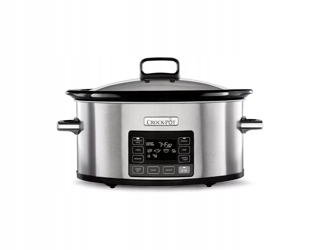 Pomalý hrniec Crock Pot CSC066X 5,6 l strieborný 240 W