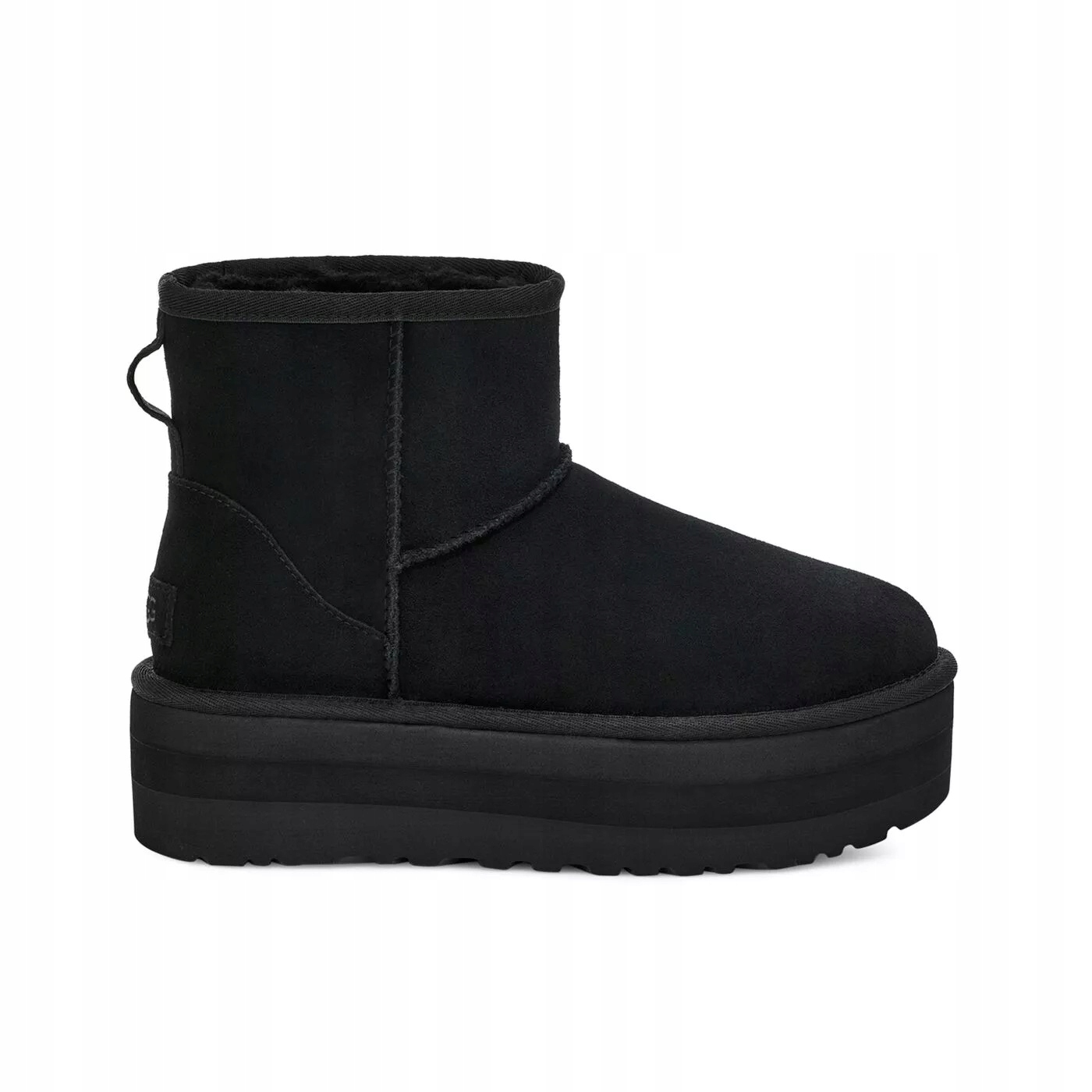 Dámské boty Ugg Classic Mini Platform 1134991-BLK černé semišové 40
