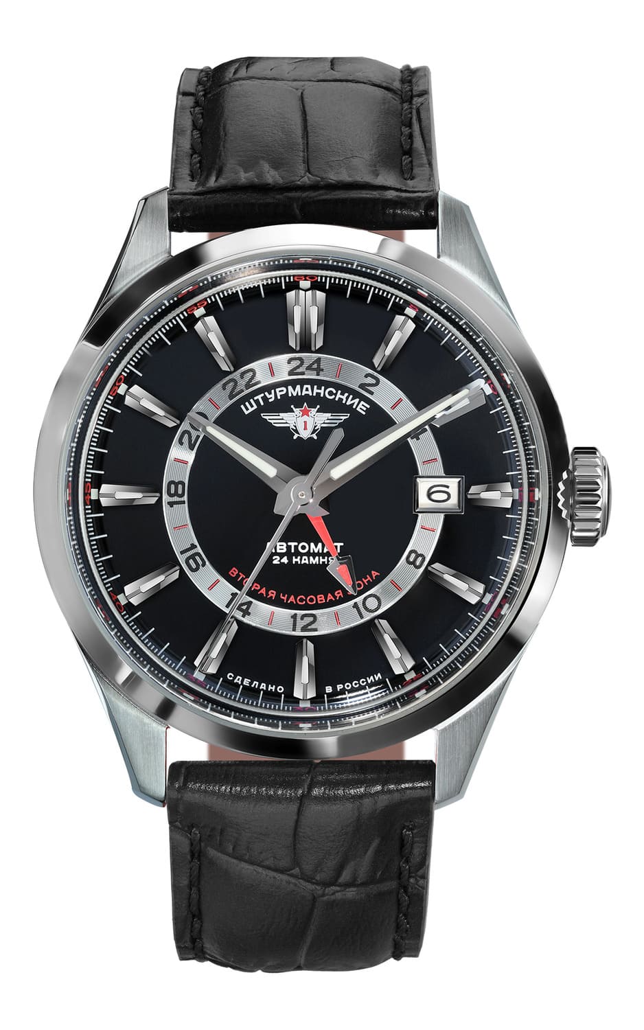 Hodinky Sturmanskie Open Space NH34-1891053 Black Gmt Limitované