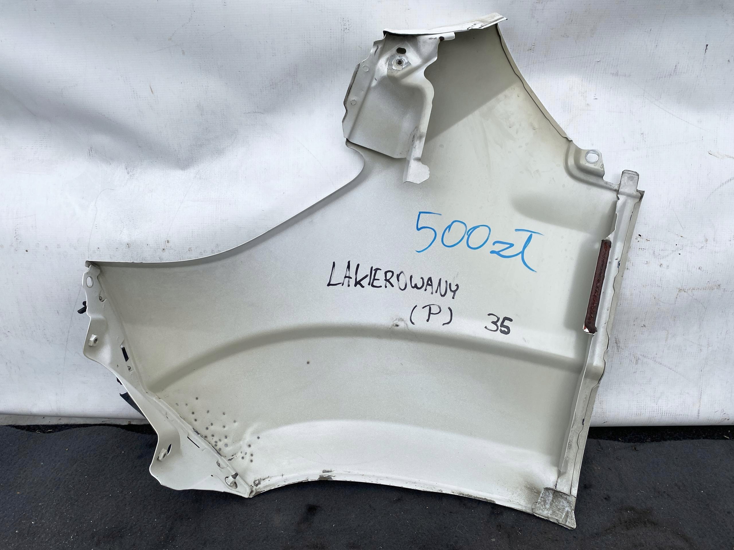 DUCATO BOXER JUMPER 14- fender front right BIALY right front