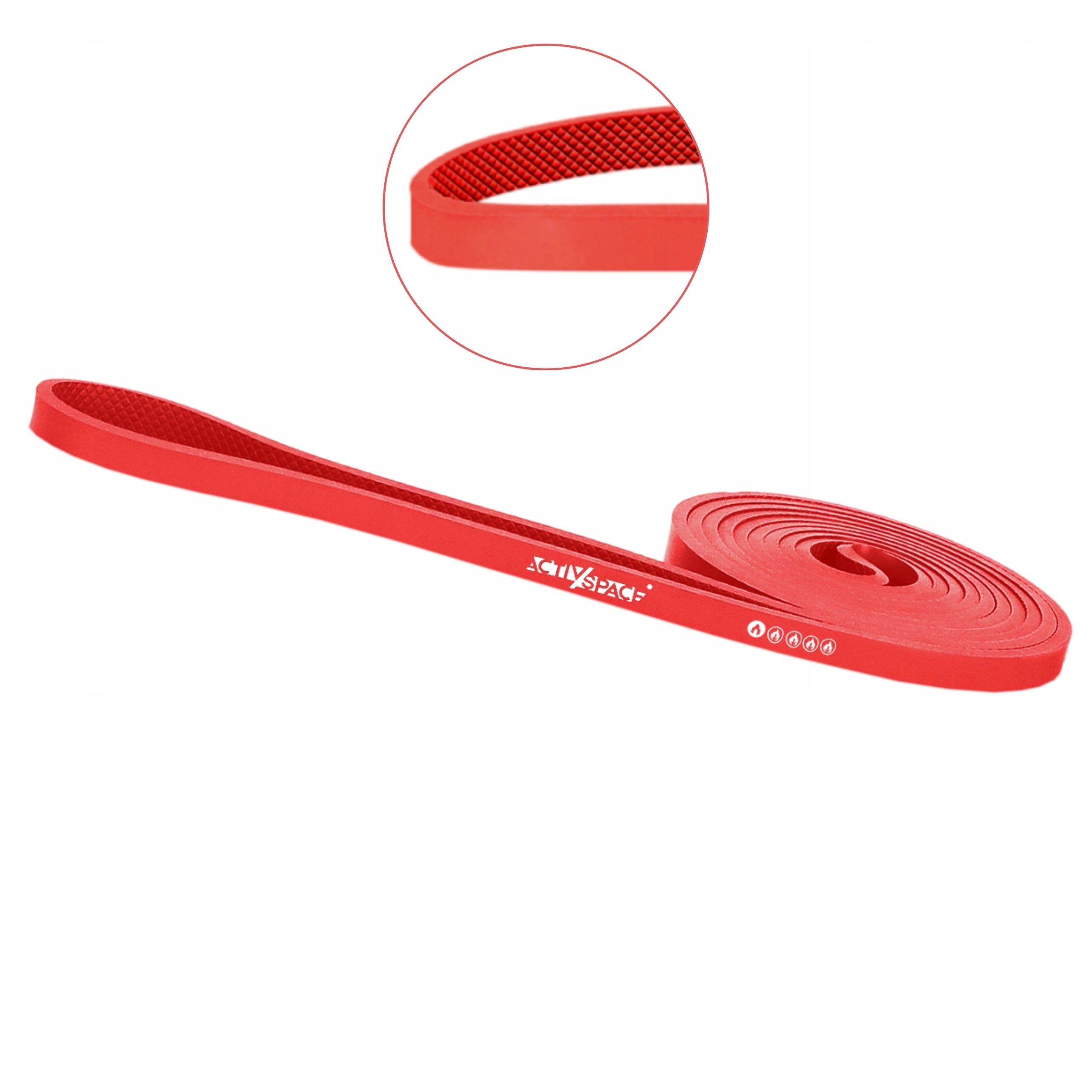 ZESTAW 5 GUMY DO ĆWICZEŃ POWER BAND GUMA MOCNA TAŚMA OPOROWA FITNESS JAKOŚĆ Marka Activ/Space