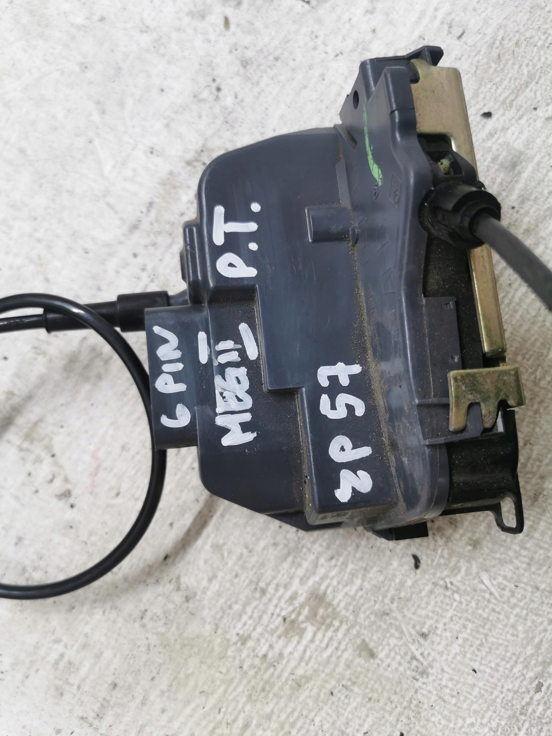 lock door right rear part RENAULT MEGANE II 6PIN