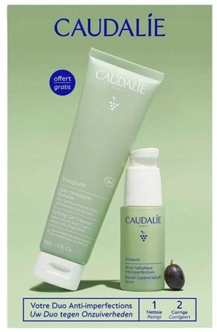 Caudalie Vinopure Salicylic 30 ml Purifying Cleansing Gel 150 ml 1 ks