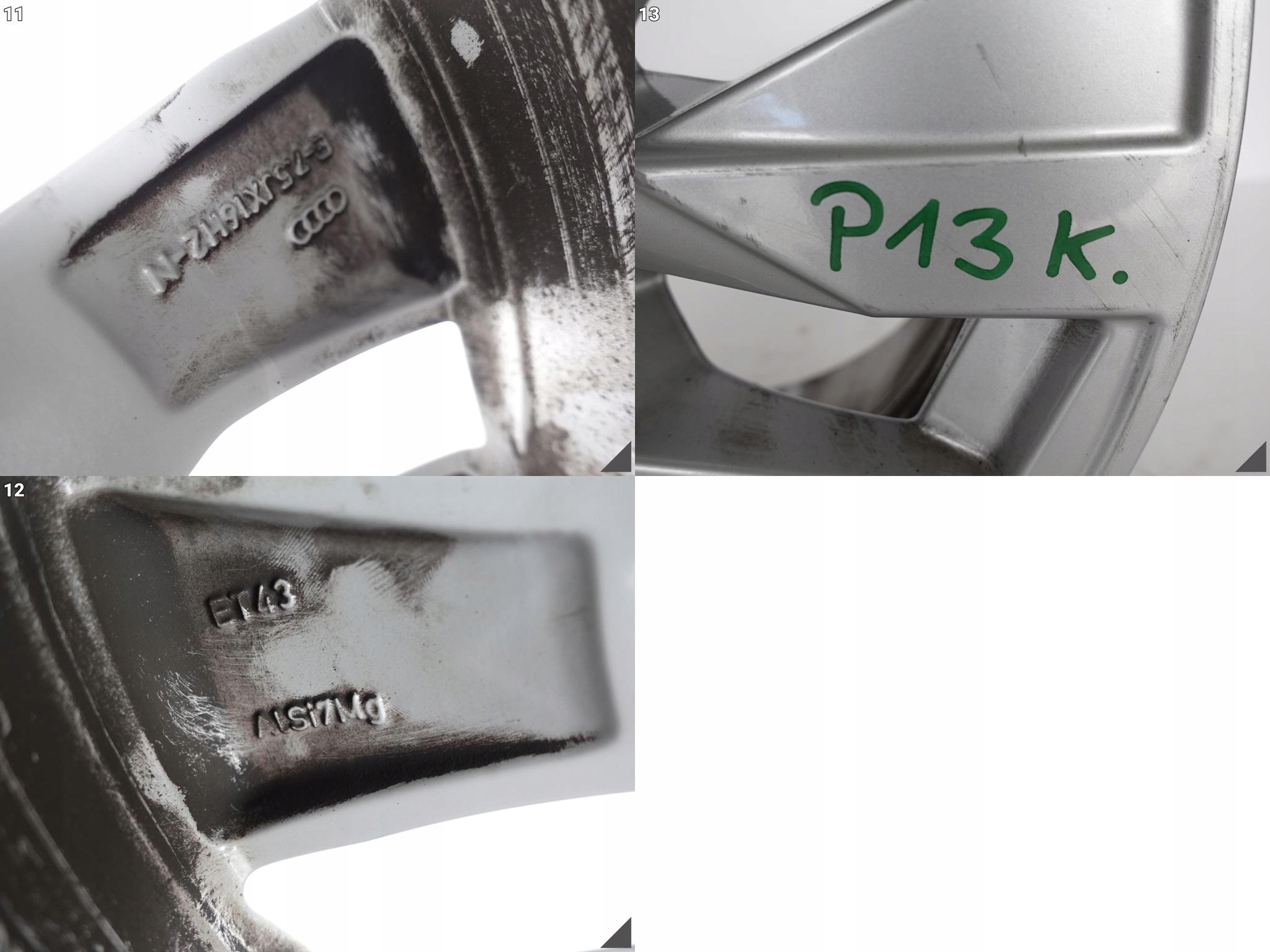 AUDI A3 8Y0 disk 7,5JX16 ET43 8Y0601025T 5X112