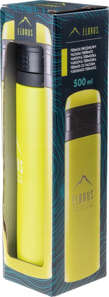 TERMOS ELBRUS EGIDE 500 ML 0,5 L YELLOW GREEN Pojemność 0.5 l