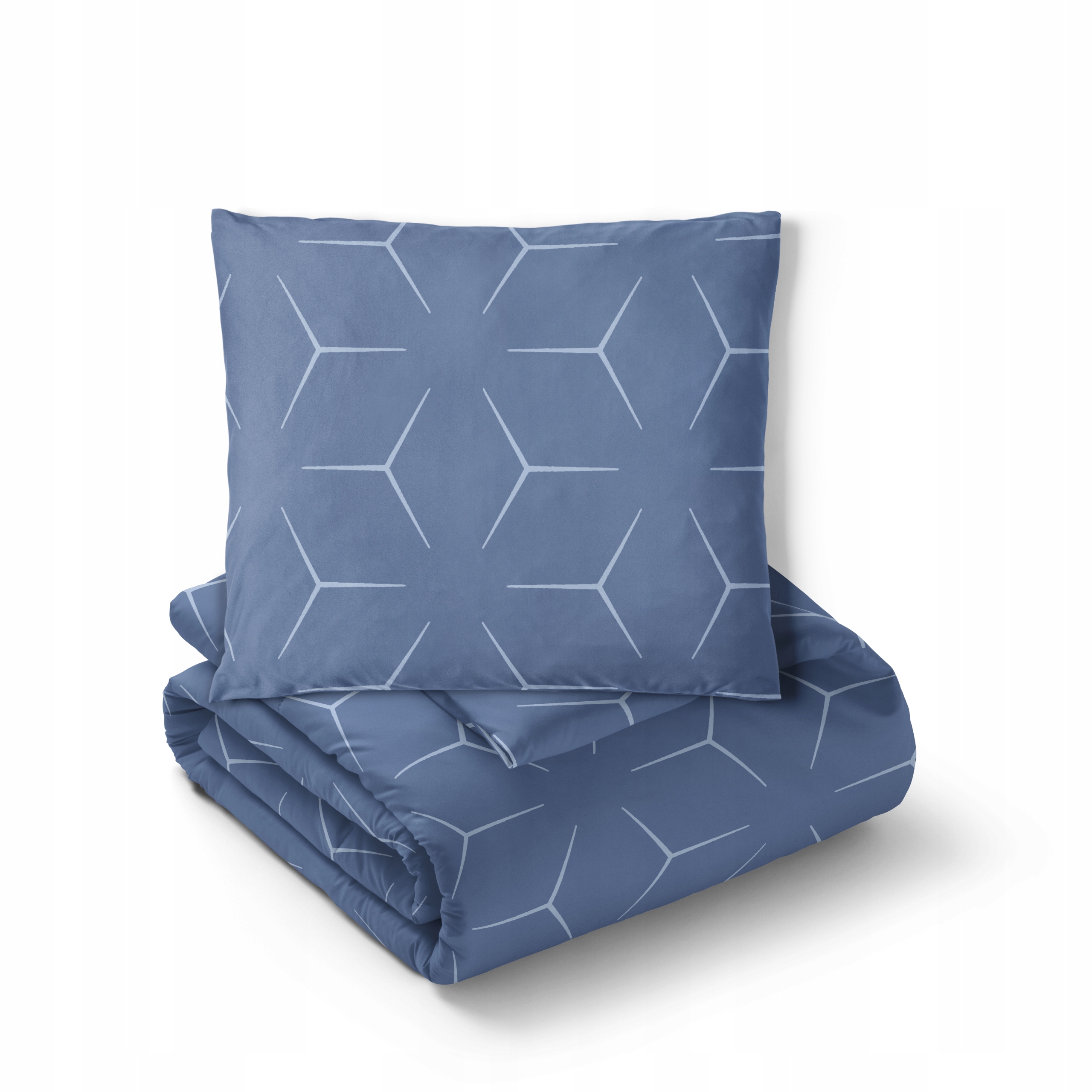 krepové povlečení 140x200 povlak na polštář 70x80 Polský Výrobce Milano Jeans