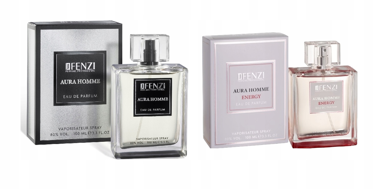 JFenzi Aura Aura Energy Homme 2x100 ml Edp Set