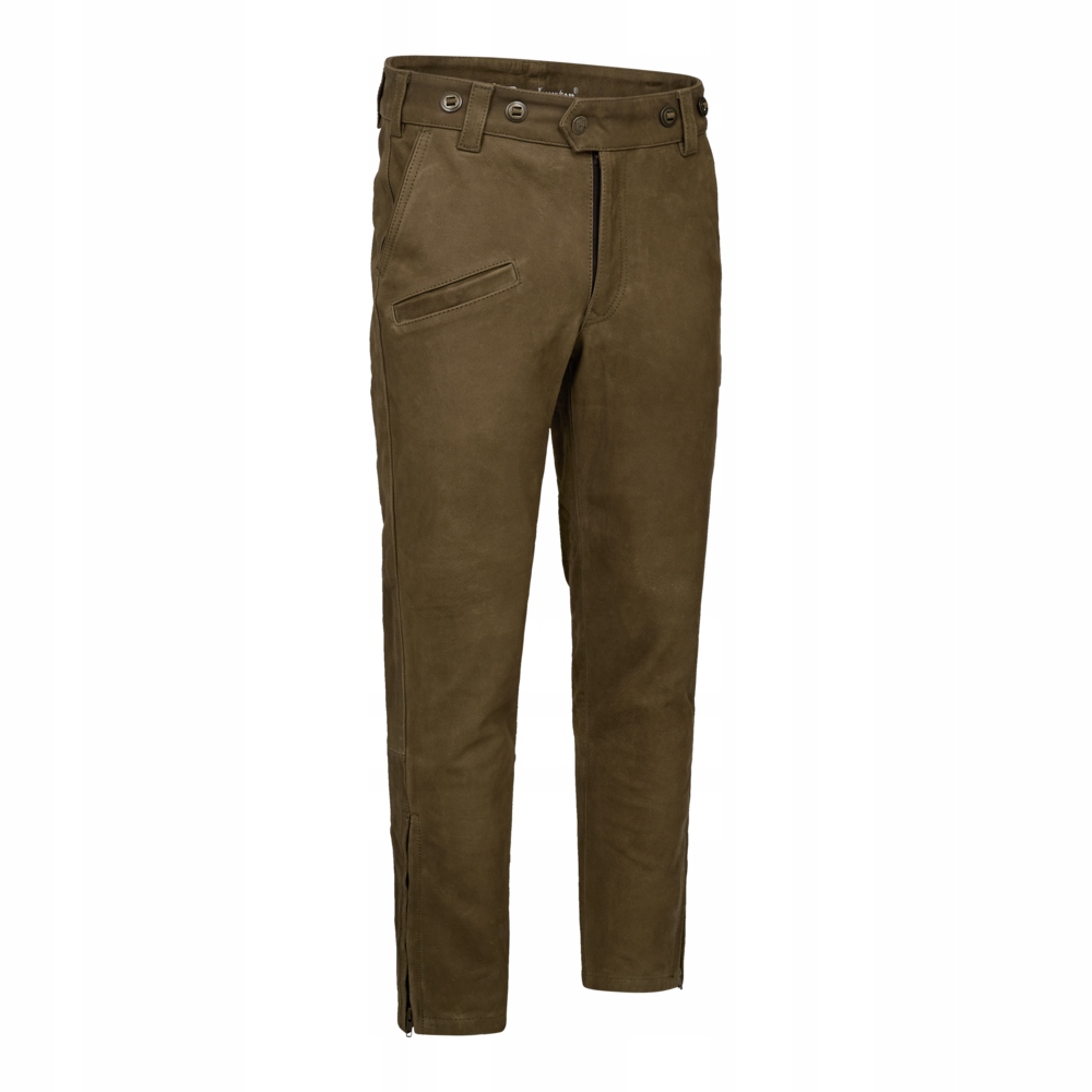 Myśliwskie spodnie skórzane Deerhunter Strasbourg Boot 3035 Chocolate 56