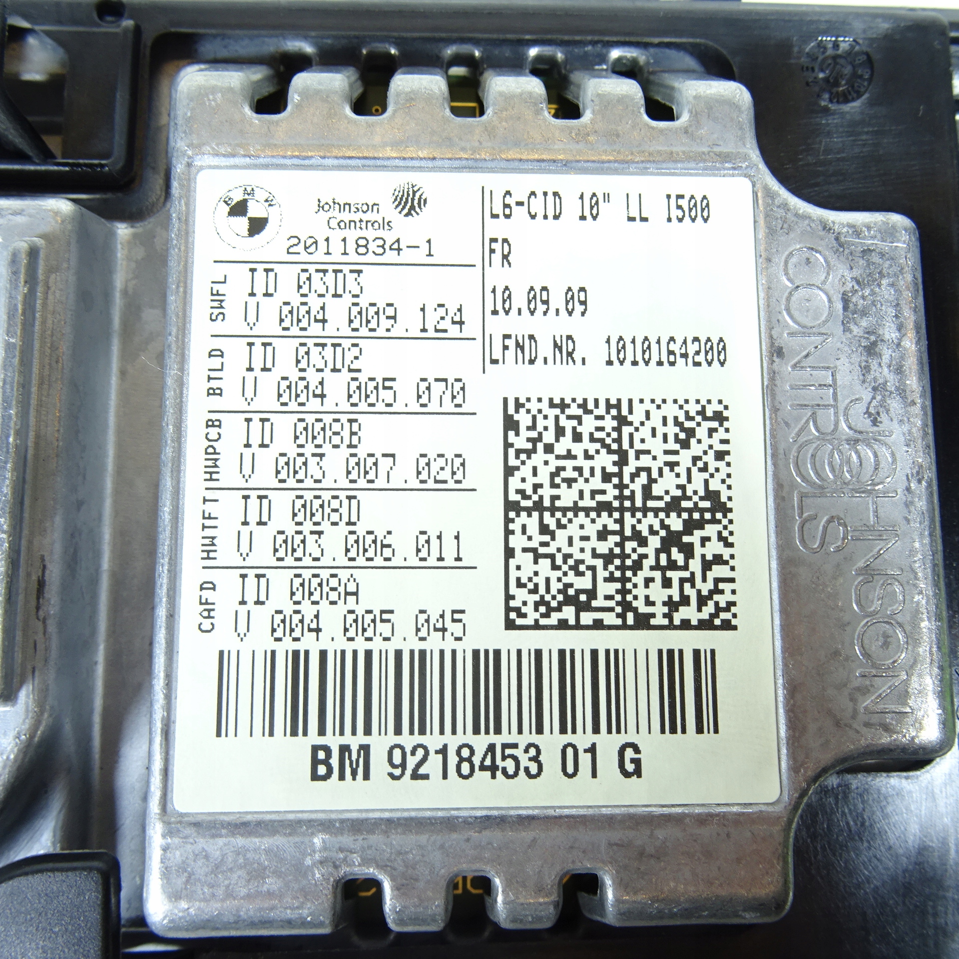 BMW 7 F01 F02 display 9218453