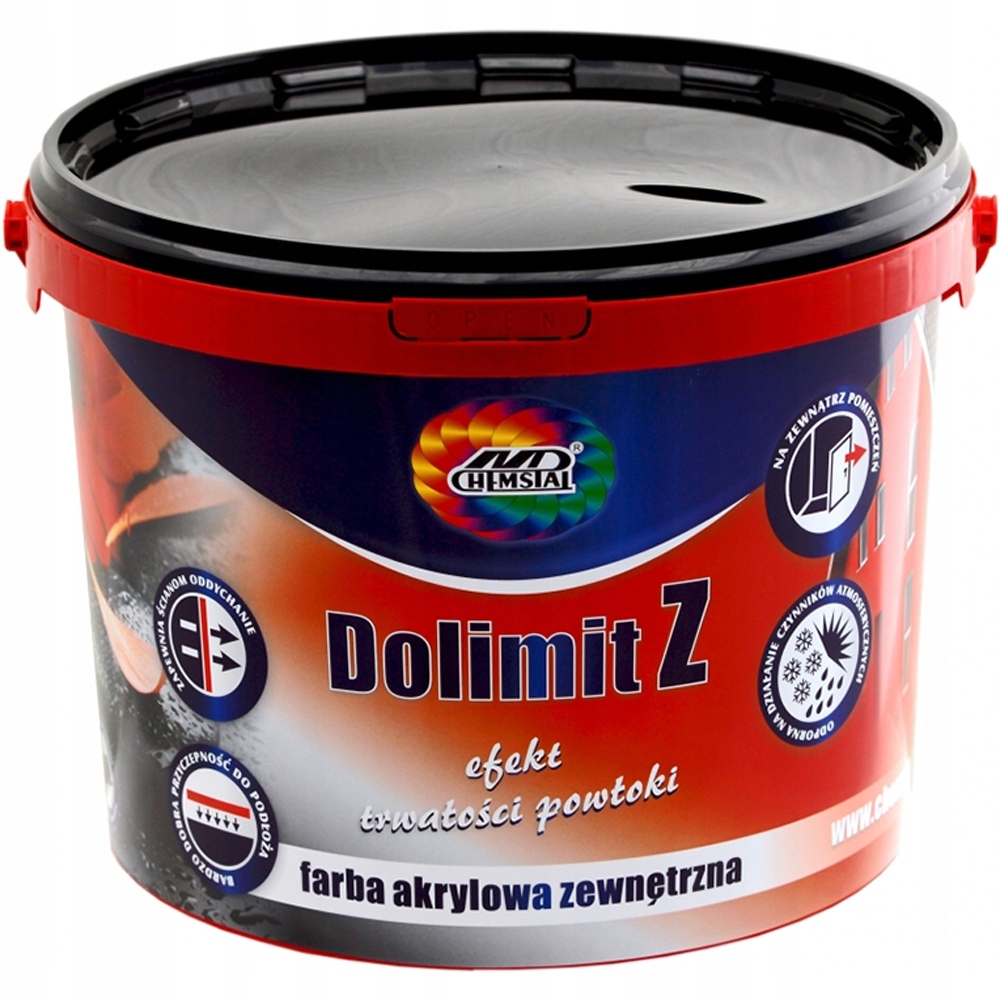 Farba zewnętrzna Dolimit Z Chemstal Biały 10L