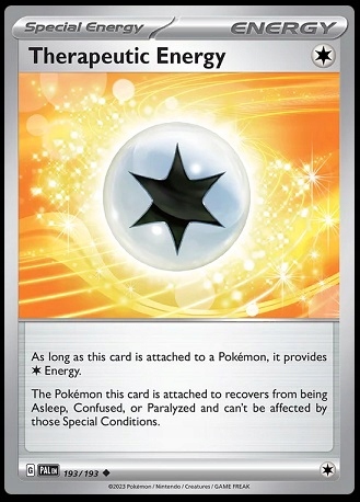 Karta Pokemon Tcg Therapeutic Energy (193/193)