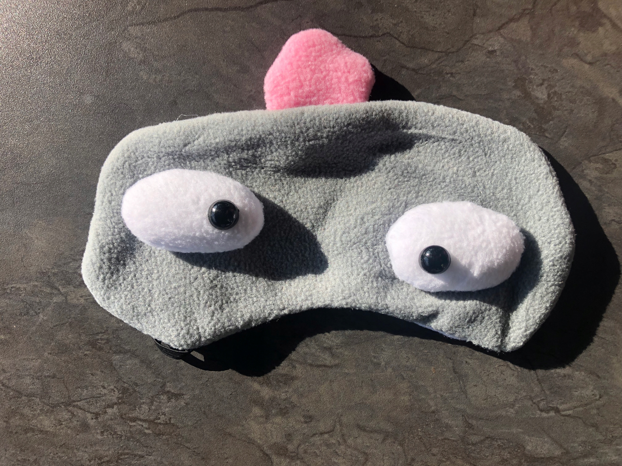 OPASKA NA OCZY MASKA DO SPANIA SNU RELAKSU OCZY Wzór dominujący zwierzęcy