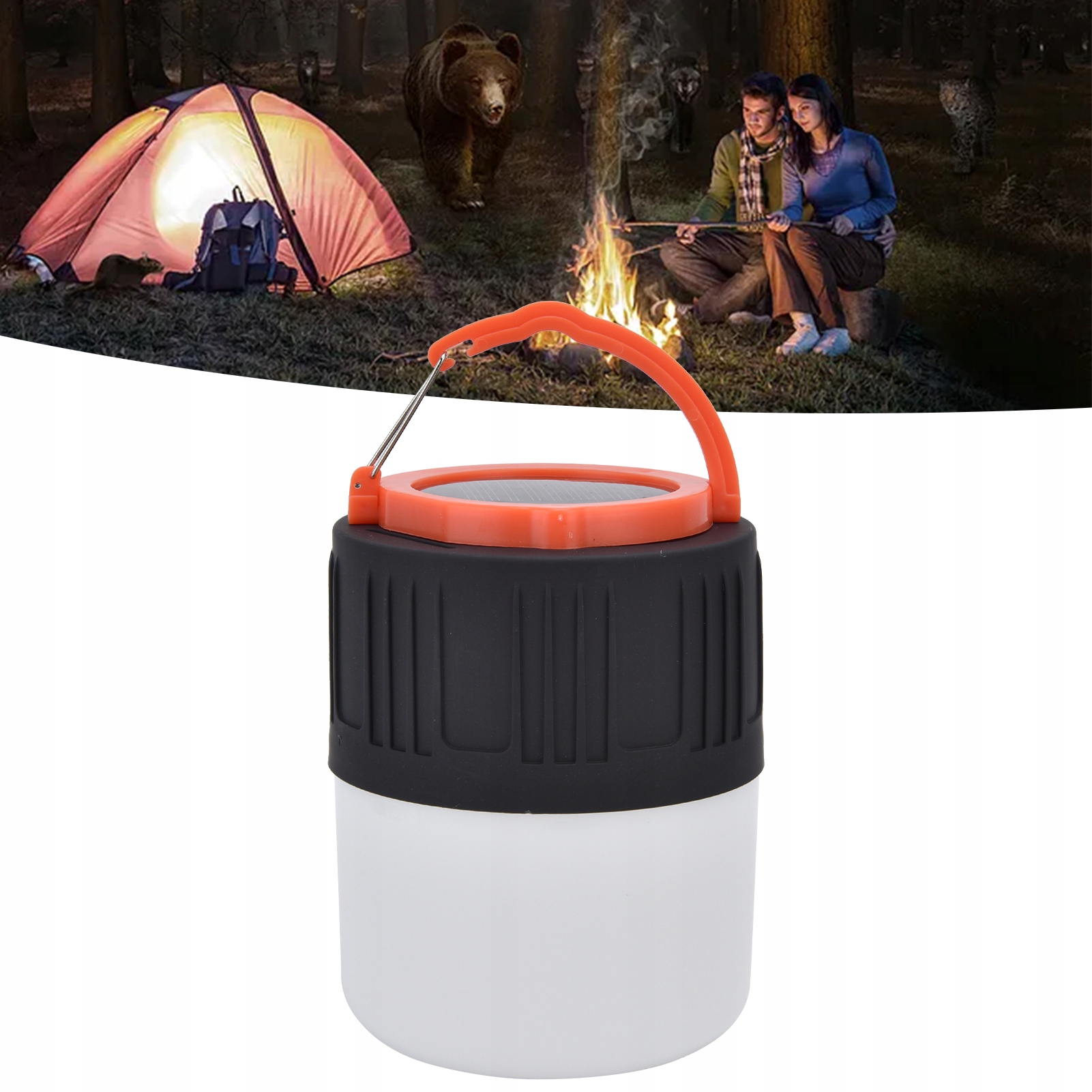 LAMPA LAMPKA ZEWNĘTRZNA LED KEMPINGOWA TURYSTYCZ Stan opakowania oryginalne