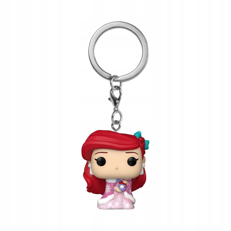 Disney princezny Pop! Vinylové klíčenky 4 cm Vánoční dekorace Ariel (12)