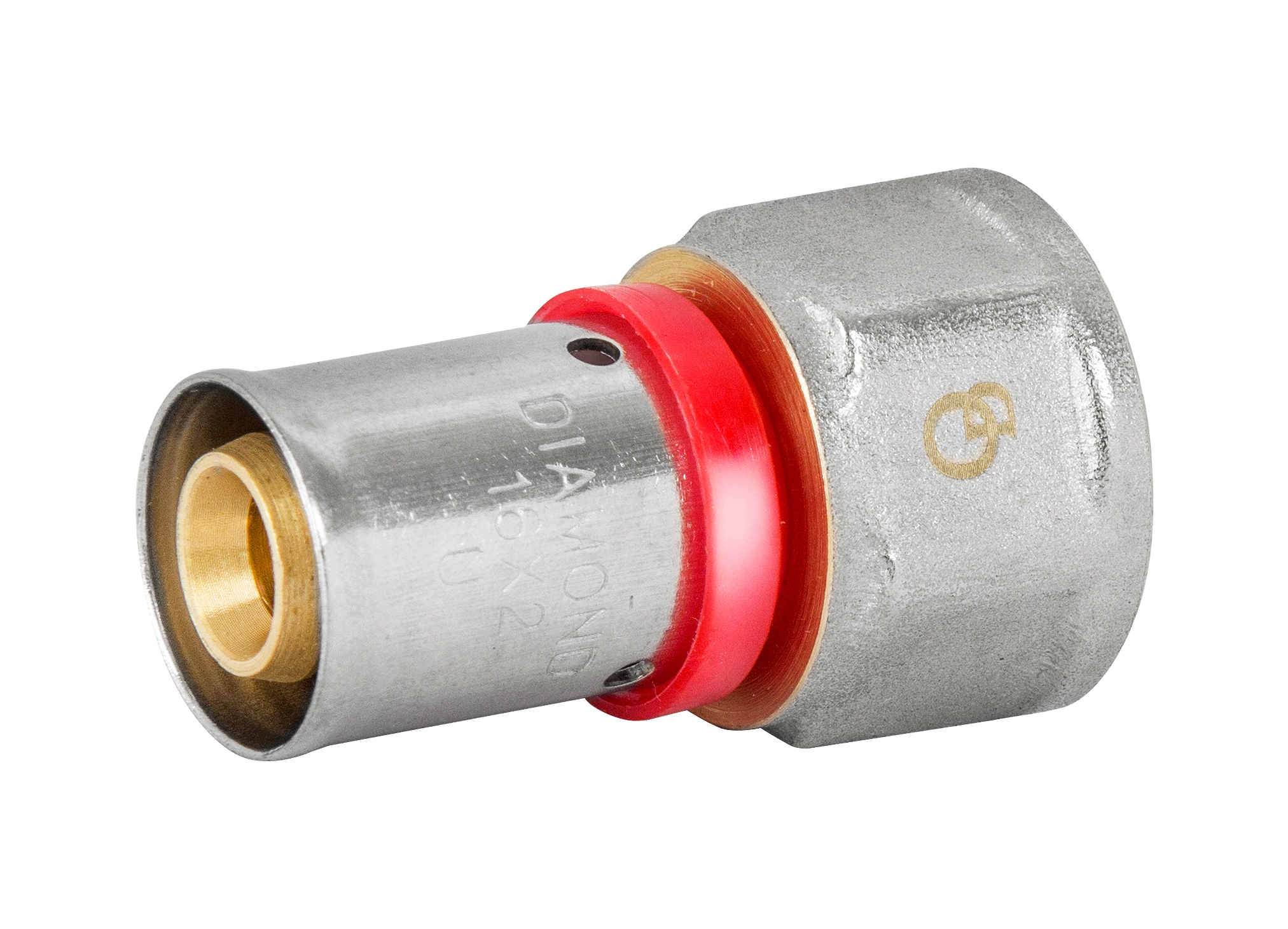 

Złączka Pex Zaciskana Prasa 16x1/2'' Gw