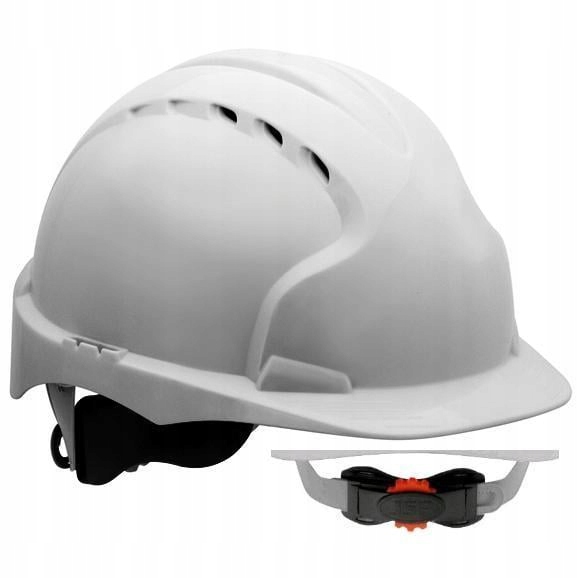 Hełm Kask Wspinaczkowy Ochronny Jsp Evo 3 Biały Budowlany Alpinistyczny Bhp