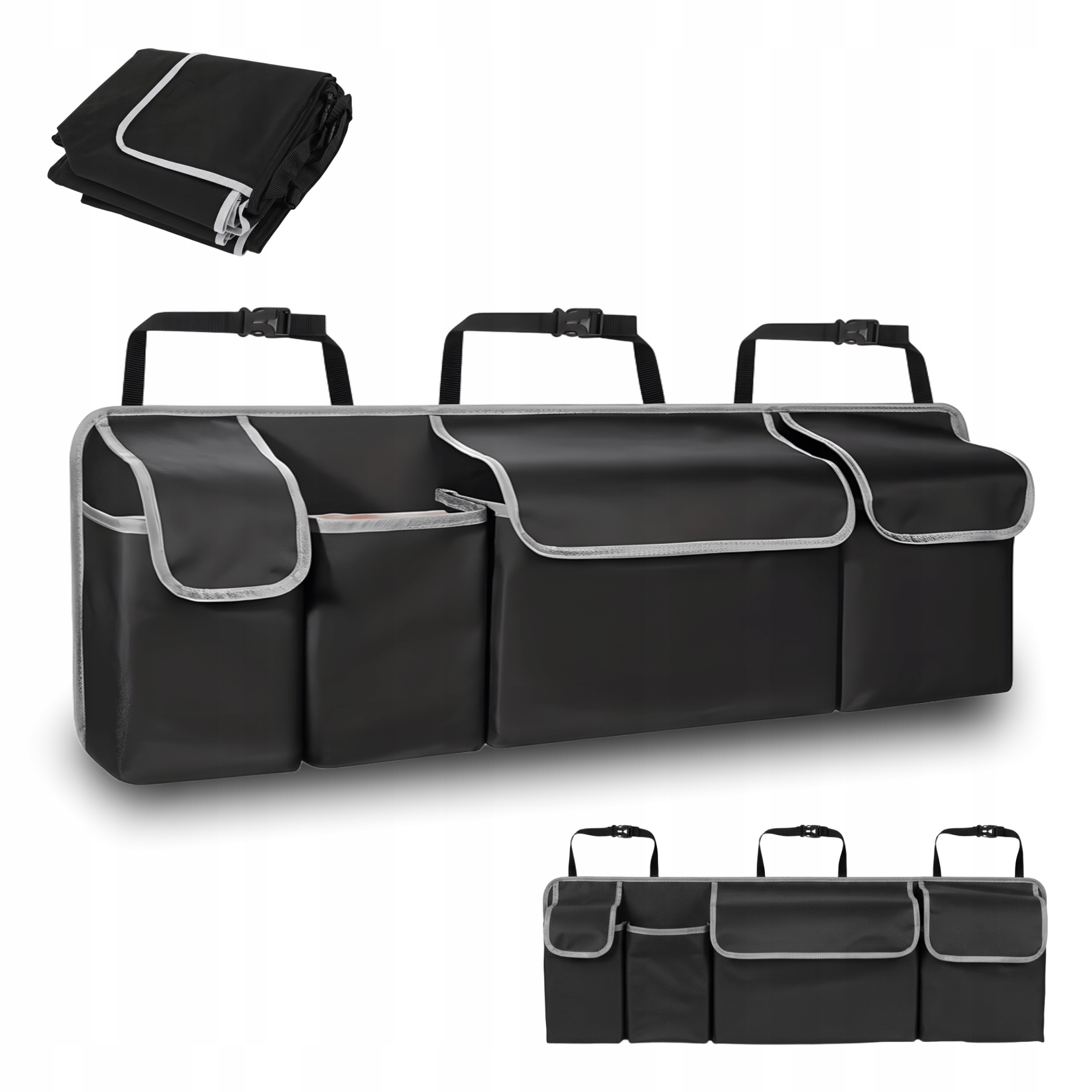 Organizer Samochodowy Do Bagażnika Pionowy 90 x 25 x 12 cm Zakupy Zabawki