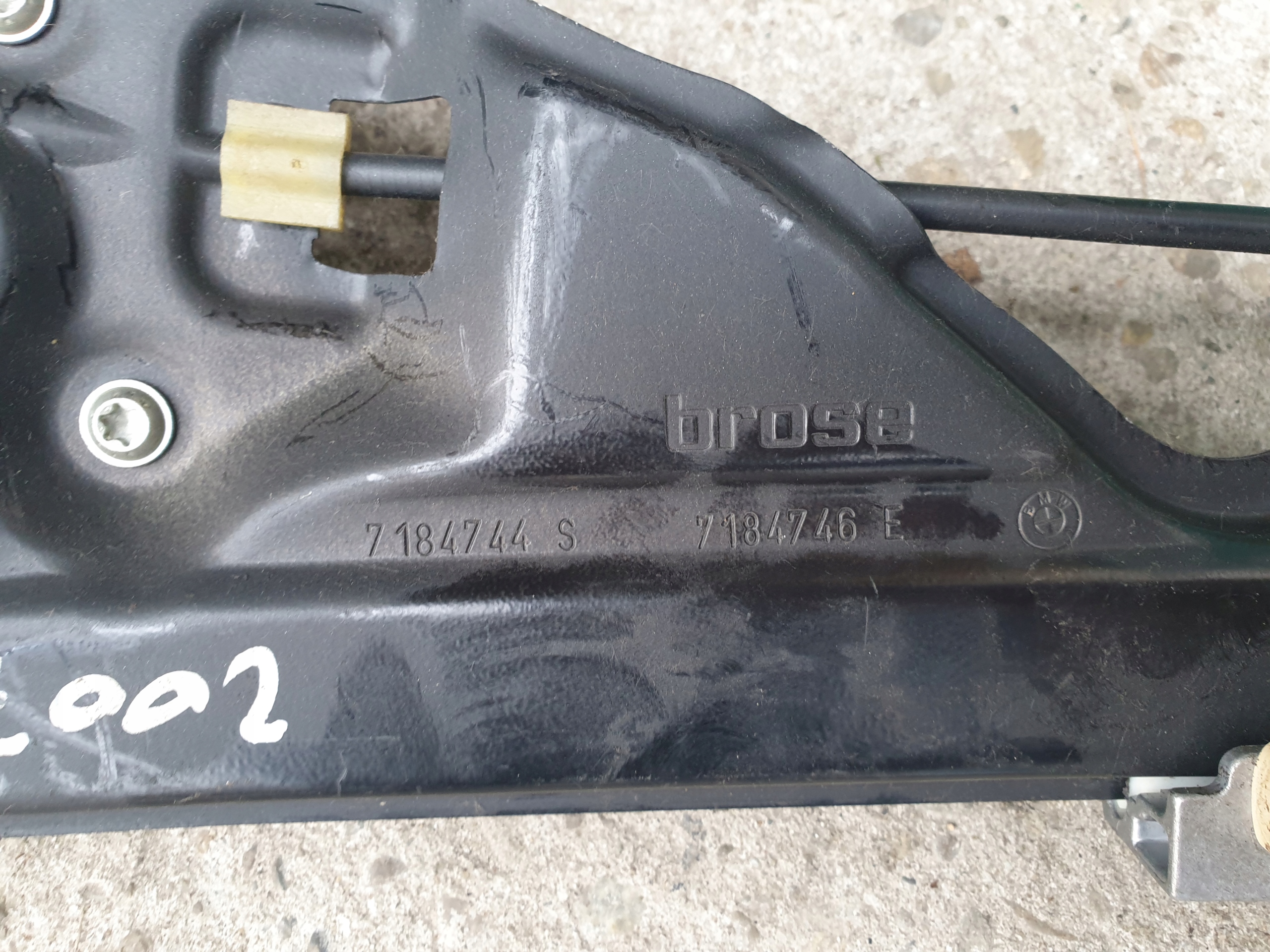 fensterhebermotor heck BMW 5 E60 E61 rechts heck