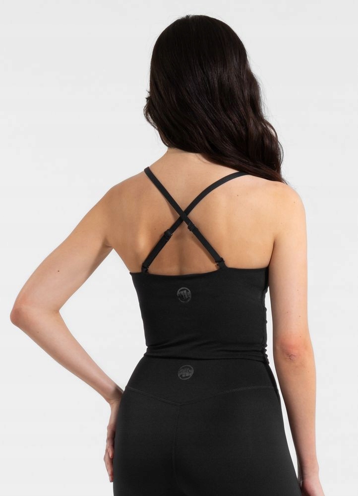 Damski Top sportowy Pitbull Treningowy dopasowany top Buena