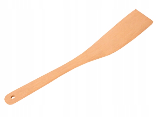 ŁOPATKA DREWNIANA KUCHENNA DO POTRAW GIĘTA DUŻA